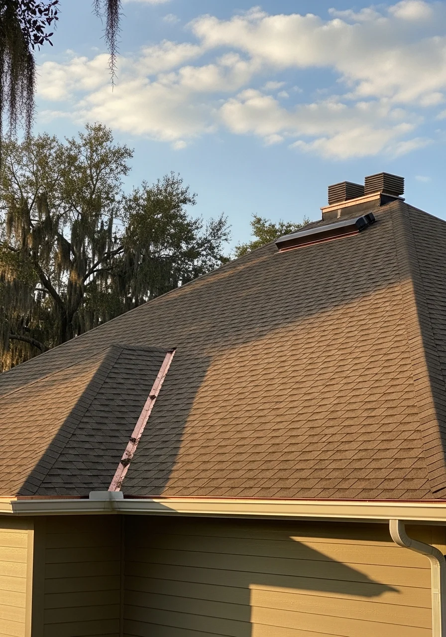 Detailed view of completed work on a Clay County home showing professional finishing.